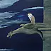 Robert Harris - A Barn Owl sur un Gargouille