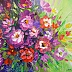 Olha Darchuk - Un bouquet de fleurs