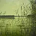 Tadeusz Gazda - Landscape with reeds