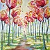 Anna Pawlak - "Avenue of flowers"