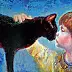Natalia Pastuszenko - The girl and the cat