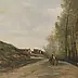 Jean Baptiste Corot - Près de Chantilly, la route