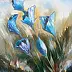 Krzysztof Kłosowicz - "Blue flowers"