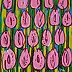Edward Dwurnik - OIL PAINT Pink Tulips