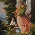 Damian Gierlach - Oil painting Guardian Angel 30/40 Portrait of Gierlach
