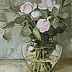 Agnieszka Długołęcka - A bulging vase with flowers