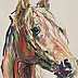 Eryk Maler - Portrait eines Pferdes