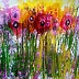 Marzena Salwowska - Grass and flower/monotype/1