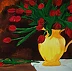 LUCYNA Wiech - Tulips in a vase