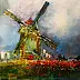 Adam Sadura - Windmill and don Quixote