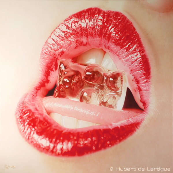 Akrylowe Usta Huberta de Lartique