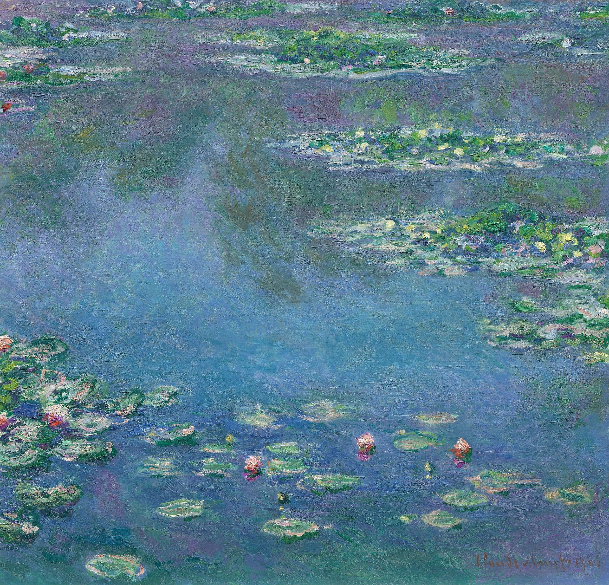 Claude Monet Nenufary