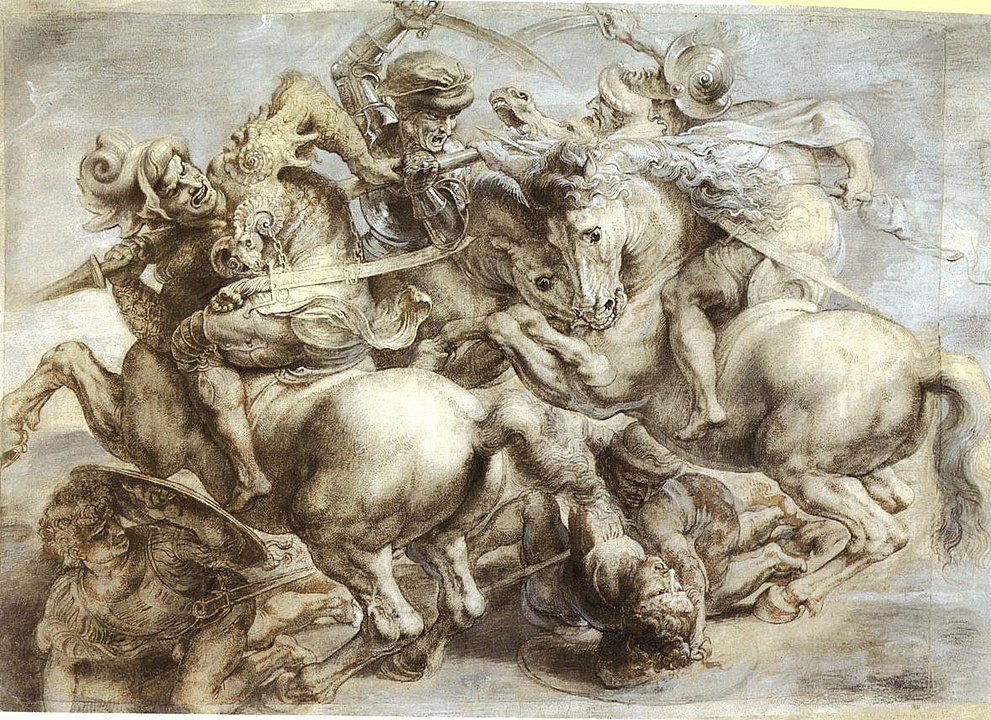 Bitwa pod Anghiari Rubens