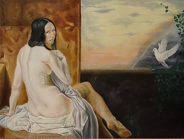 Stan Bert Singer - 127 Before the Annunciation - The Window