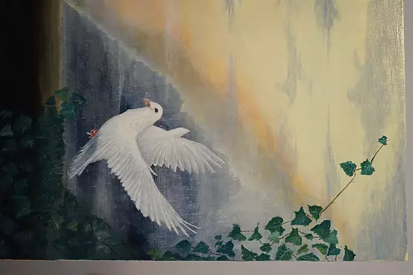 Stan Bert Singer - 127 Before the Annunciation - The Window