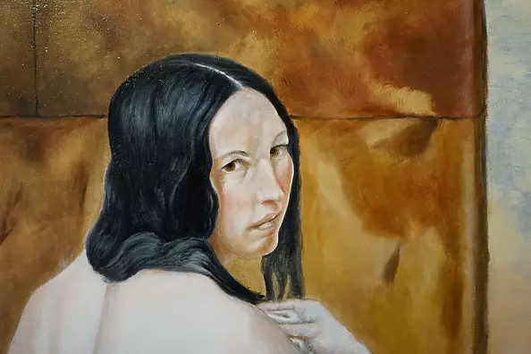 Stan Bert Singer - 127 Before the Annunciation - The Window