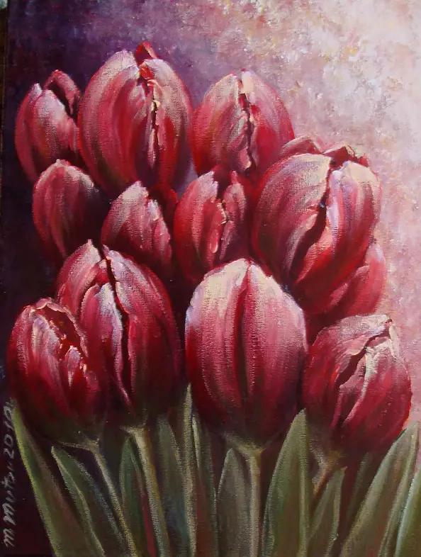 Małgorzata Mutor - 12 tulips