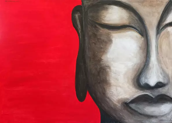 Bea Guillemot - 15-A133 Acrylic on canvas 