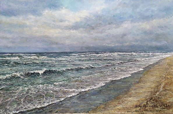 Jerzy Zgorzałek - 15/2022, Waves of the Baltic Sea