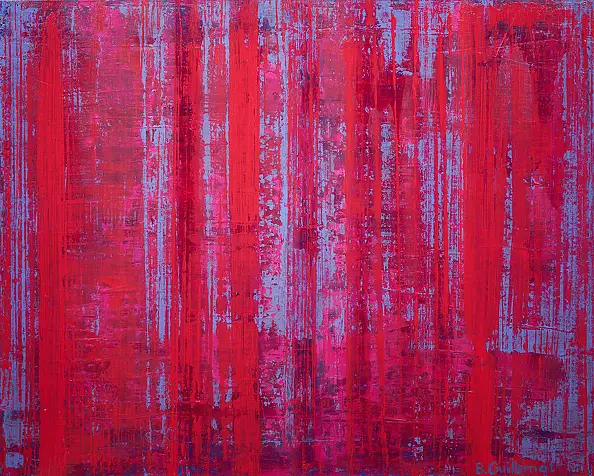 Bea Guillemot - 19-A1 Acrylic on canvas 100x80
