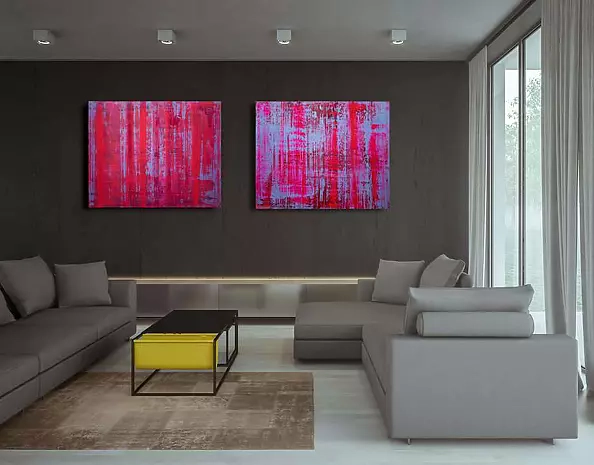 Bea Guillemot - 19-A1 Acrylic on canvas 100x80