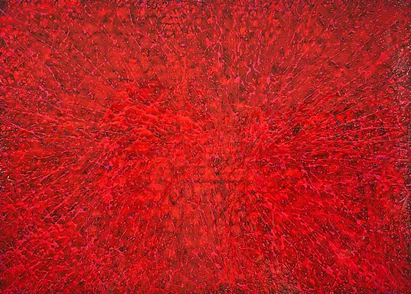 Bea Guillemot - 20-EP3  140x 100 Epoxy on canvas 