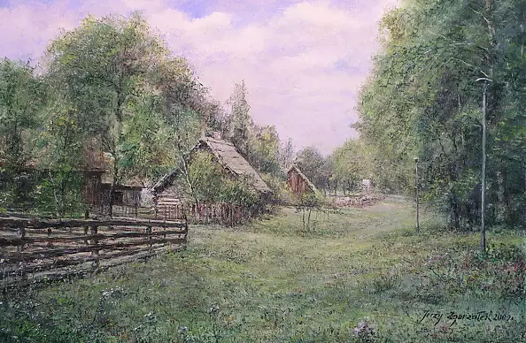 Jerzy Zgorzałek - 23/2009 Wolsztyński skansen - chaty