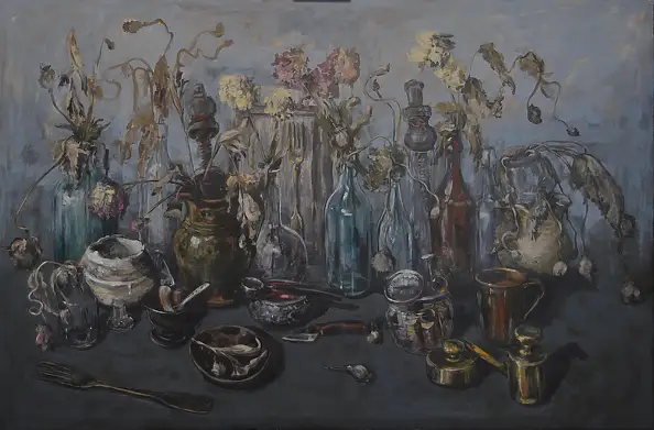 Artur Endler, 27/2025, Acrylic painting - canvas, 150 x 100