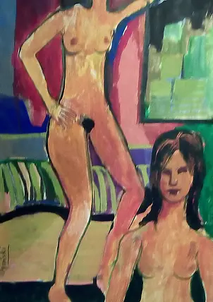 Michał Ogiński - 2 naked women