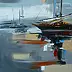 Dorota Łaz - Abstract WITH BOAT 1
