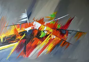 Dorota Łaz - Abstraction in gray