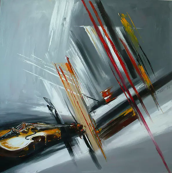 Dorota Łaz - Abstraction with violin
