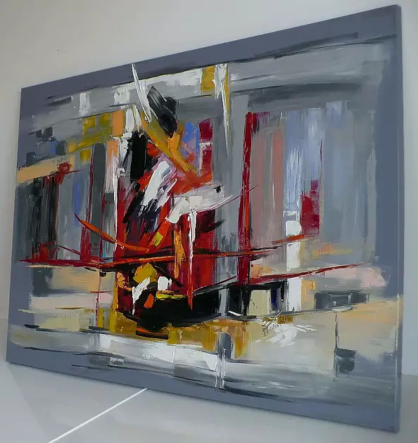 Dorota Łaz - ABSTRAKCJA Z CZERWIENIĄ