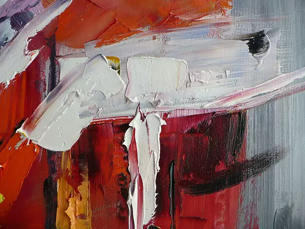 Dorota Łaz - ABSTRAKCJA Z CZERWIENIĄ