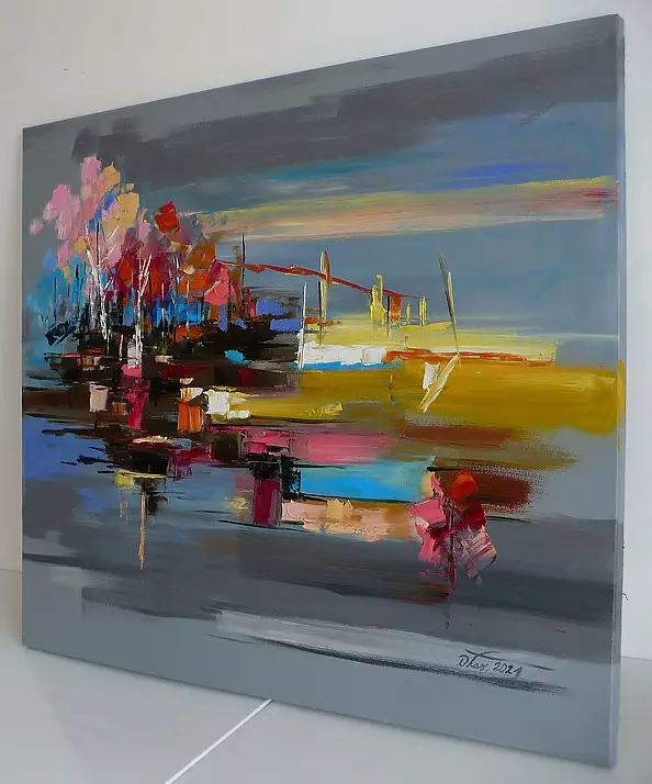 Dorota Łaz - ABSTRACT WITH TREES