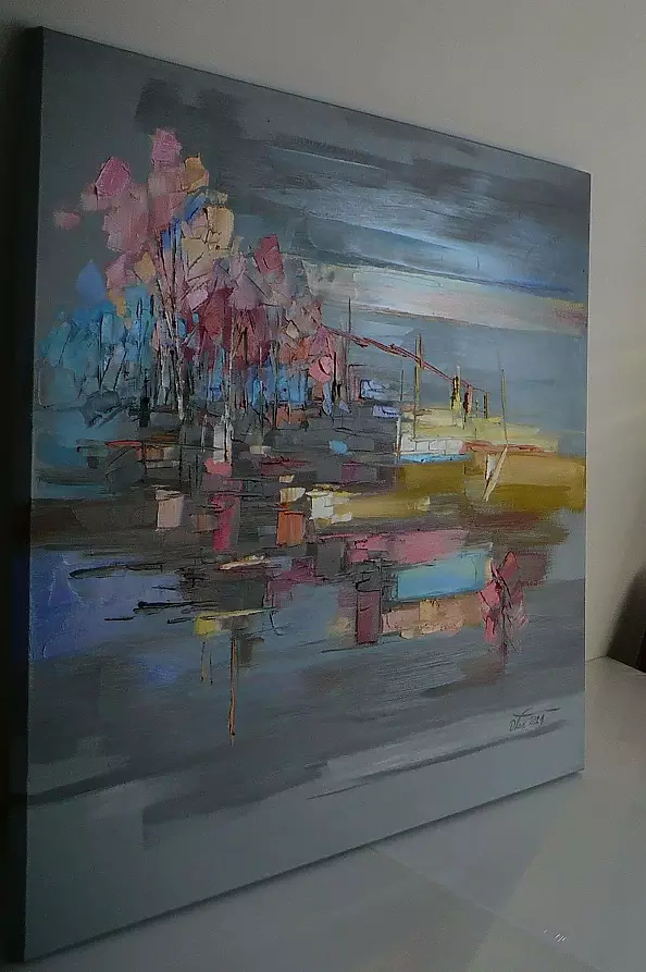 Dorota Łaz - ABSTRACT WITH TREES