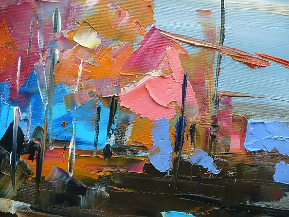 Dorota Łaz - ABSTRACT WITH TREES