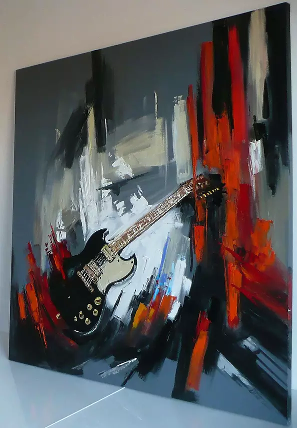 Dorota Łaz - ABSTRAKCJA Z GITARĄ 2