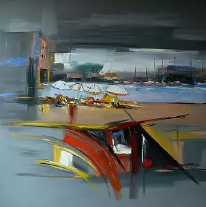 Dorota Łaz - ABSTRACTION WITH UMBRELLAS