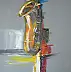 Dorota Łaz - Abstraction with saxophone 4