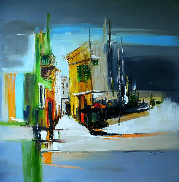 Dorota Łaz - Abstraction from the street