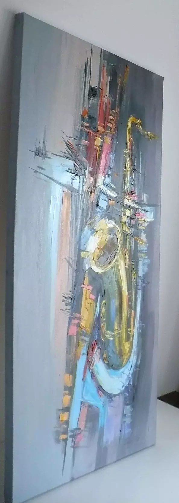 Dorota Łaz - ABSTRAKCJE Z SAKSOFONEM - TRYPTYK