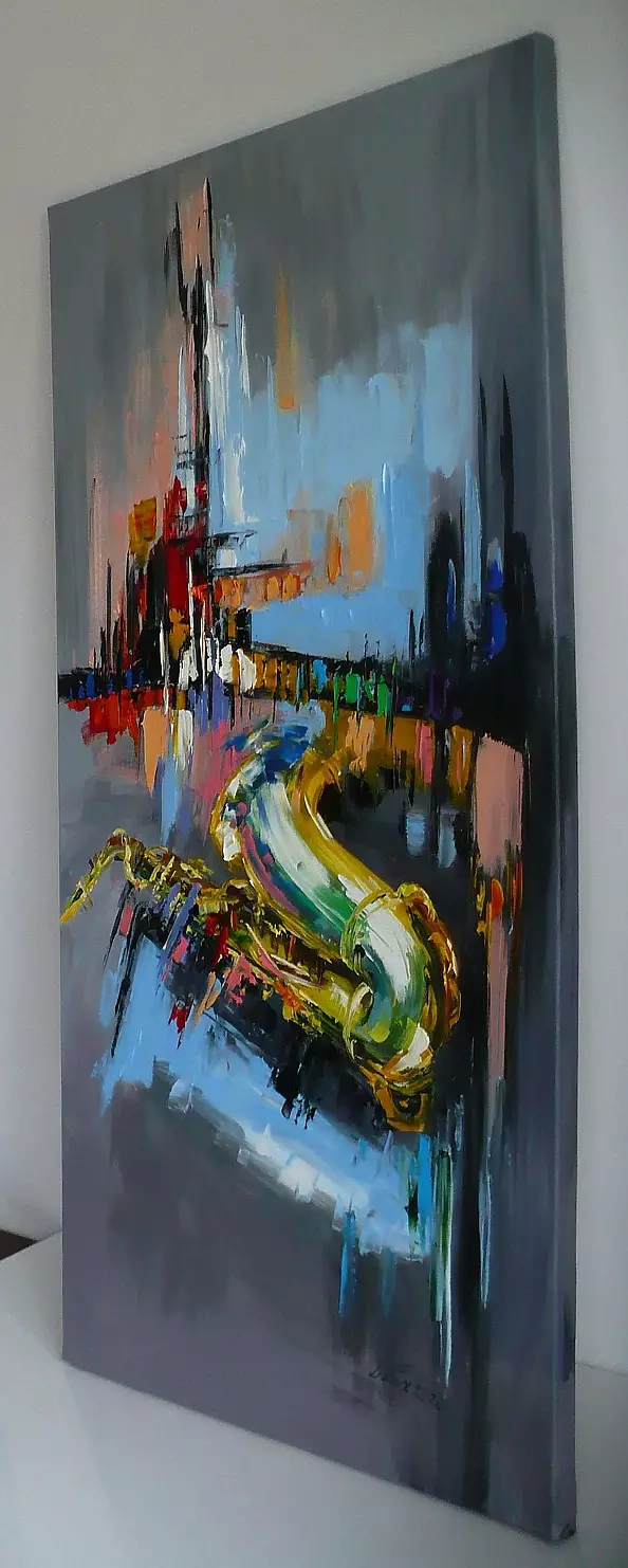 Dorota Łaz - ABSTRAKCJE Z SAKSOFONEM - TRYPTYK