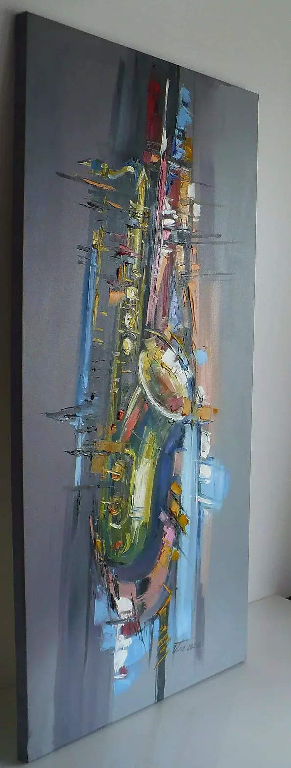 Dorota Łaz - ABSTRAKCJE Z SAKSOFONEM - TRYPTYK