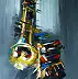 Dorota Łaz - ABSTRACTIONS WITH A TRUMPET - TRYPTIC
