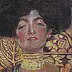 Marek Kubski - ADELE-chalk-by Gustav Klimt