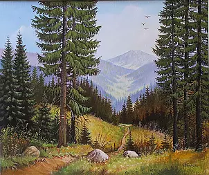   - ALONG THE RED ROUTE - BESKIDY