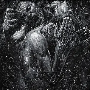 MATEO GODINO, ANGOR, Obraz akrylowy - płótno, 140 x 140