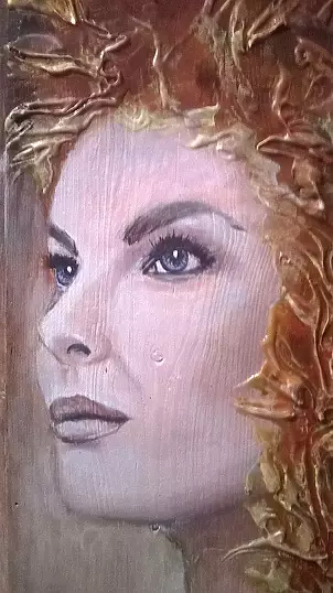 Beata Jańdzio - ANIOŁ JESIENNY II-FRAGMENT