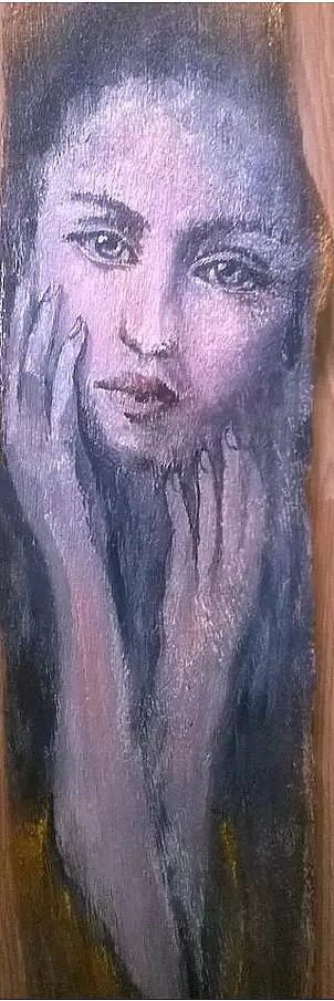 Beata Jańdzio - THOUGHTFUL ANGEL-FRAGMENT